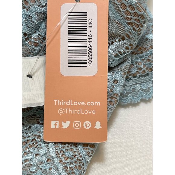 ThirdLove 24/7 Lace Balconette Bra 44C New with tags! - Picture 4 of 7